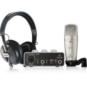 Behringer U-Phoria Studio Pro Recording/Podcasting Bundle