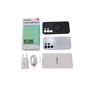 Corn  Lumia S26 Max, 6.67", 64GB ROM+5GB (2+3 expanded)GB RAM, 5000mAh (Dual SIM) - Silver (1YR WRTY)