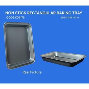 Non Stick Baking Tray Rectangular 42×28×5cm