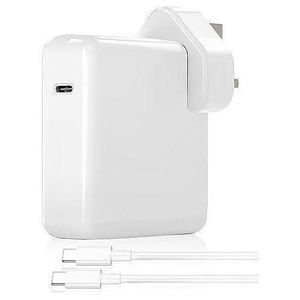 Apple 30W USB C Charger for MacBook Air 13/12 inch M1/M2, 2022 2020 2019 2018 Laptop, iPhone 17/Air/16/15 Pro Max, iPad Pro 12.9/11 inch, Air, PD Wall Charging Block + 2M USB-C Power Cable Cord