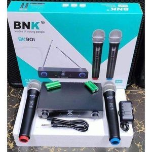 Bnk Bk 901 VHF Dual Channel Wireless Microphone System