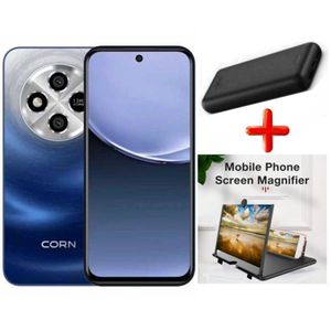 Corn MAGIC 14C MAX, 6.67" INCHES, 5(2+3)GB RAM, 64GB ROM, DUAL SIM, 5000MAH, 13MP - BLUE + FREE GIFTS