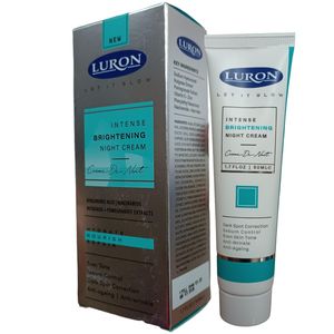 Luron Intense Brightening NIGHT CREAM Hyaluronic Acid DARK SPOTS Sebum Control EVEN TONE ANTI-AGEING ANTI-WRINKLE antiaging antiwrinkle cf