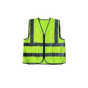 Safety Reflective jackets with pockets & zip