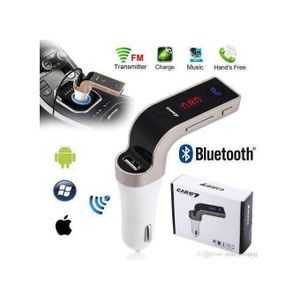 Car G7 Car Modulator Bluetooth Charger Mp3 TF SD AUX