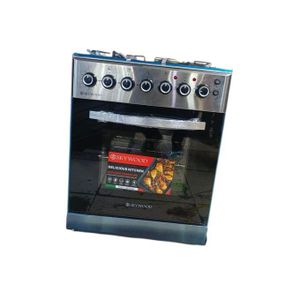 60cm by 60cm Skywood  3+1 Standing Cooker with Electric Double Heater Oven , Timer, Light and Auto Ignition 
