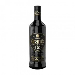 Grant's Triple Wood 12 Year Whisky 750ml – Blended Scotch Whisky Matured in 3 Casks