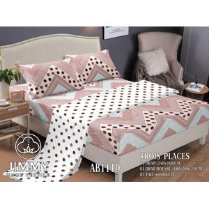 Fitted Printed bedsheet  6by6 / 6by7