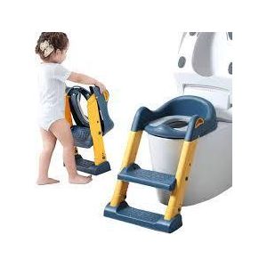 Baby Auxiliary Toilet Ladder Folding Seat Kids Potty Training