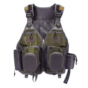 Generic Outdoor Sport Fishing Vest Men Multi-functional Breathable