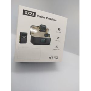 SX23 Wireless Dual Microphone System for Mobile Video Content Creators