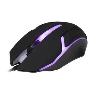 Computer Mouses E Sports LED Luminous Backlit Wired Mouse USB Wired For Desktop Laptop  Office Computer Gaming Mouse