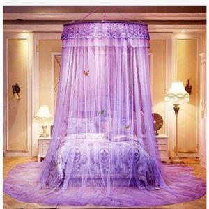 5*6 Big Round Mosquito Net - Purple