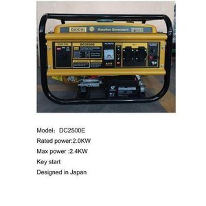 Daichi 2.4KVA Key Start Petrol Generator