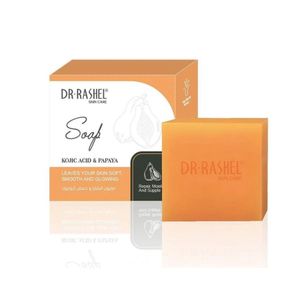 Dr. Rashel Turmeric and Kojic Acid Soap -For acne and dark spots-This Soap harnesses the power of ingredients renowned for their skin-brightening and complexion-evening properties