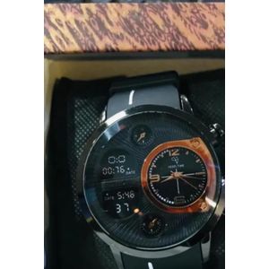 Watch Flexible and durable rubber strap for a secure fit.  Clean, modern analog dial with easy-to-read time markers.  Perfect for casual, sporty, and even semi-formal occasions.  Comfortable enough to wear during workouts or outdoor activities.