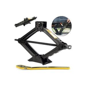 Heavy duty car lifting scissor jack 2 Tonnes with a wrench