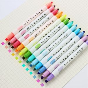 Generic Cute Markers Set Macaroon Color Highlighters Pastel Markers