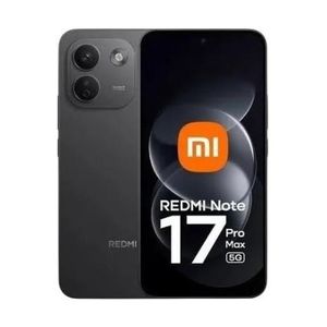 XIAOMI Redmi Note 17 Pro Max 5G – 6.83-inch 1.5K AMOLED display with a 120Hz refresh rate, a Snapdragon 6 Gen 5 4nm processor,8GB RAM+512GB storage, a 50MP OIS main camera, and a massive 10,000mAh silicon-carbon battery with 100W HyperCharge.