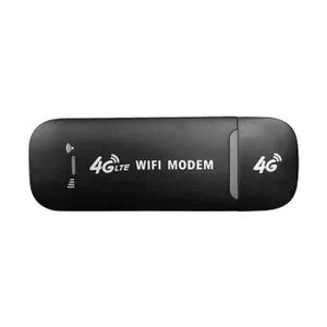 4G LTE Wireless USB Dongle 150Mbps WiFi Modem Portable Adapter - Black