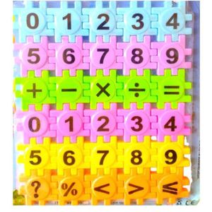 Kids and Children Interlocking Numbers Puzzle