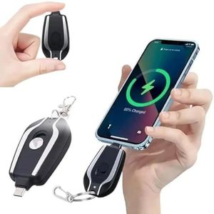 Mini Portable Power Bank Keychain Charger