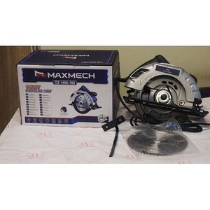 Maxmech 185mm Circular Saw - 1400W High Power - Wood Cutting Machine