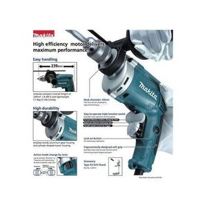 Makita Accessories 710W HP1630 Impact Drill Drill Chuck 1/23200rpm 48000ipm