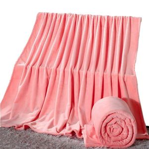 Premium Warm Fleece Blanket Pink– Soft, Cozy, Lightweight Bed & Sofa Throw