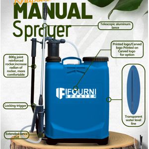 Manual Backpack-Mounted Horticultural Fruit Tree Insecticide Home Disinfection Agricultural Pesticide Air Pressure Sprayer