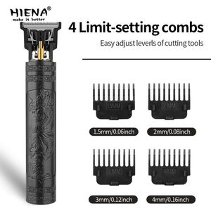 HIENA Professional Hair Trimmer for Men Rechargeable Beard Trimmer Hair Clippers for Men