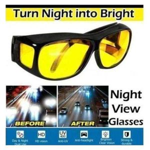 Anti-Glare Night Vision Driving Glasses – Enhanced Light Reduction Goggles
