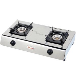 High Quality Stainless Steel 2 Burner Stove for Kitchen Use