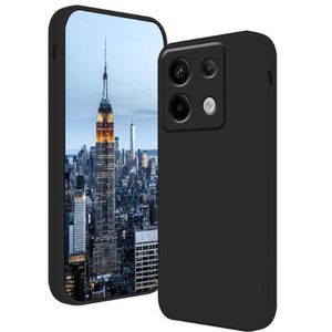 Redmi 13 Pro Phone Cover, Soft Silicon Shockproof Back Case, Slim Fit Protective Phone Case with All-Round Protection and Anti-Slip Grip (Black)