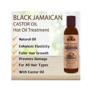Okay HOT OIL TREATMENT BLACK JAMAICAN CASTOR OIL