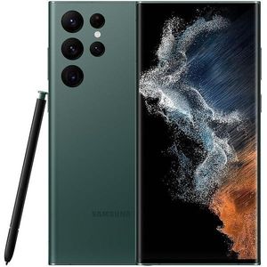 Samsung Galaxy S22 Ultra 5G, 6.8", 256GB + 12GB RAM (Dual sim with E sim ), 5000mAh- Phantom Green