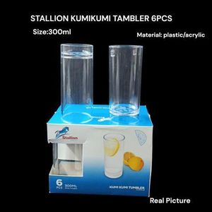 STALLION Unbreakable/Acrylic kumikumi highball tumbler 300ml