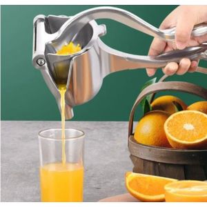 Mettalic manual fruit press