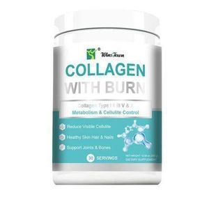Winstown Collagen with burn multi collagen powder with fat burning support types 5 and hyaluronic acid