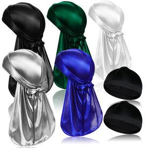 Wave Cap 360 Waves Men, Long Tail Silky Scarf