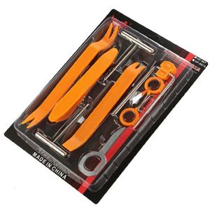 12pcs Car Audio Disassembly Tool Dashboard Disassembly Plastic Interior Door Panel Pry Board Sound Insulation Conversion Tool