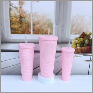 Unbrand 3in1 Starbucks studded tumbler set