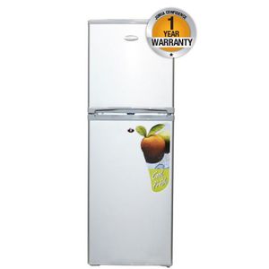 Super General SGR198HS - Double Door Refrigerator - 198L - Silver