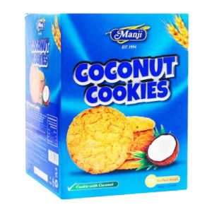 Manji Coconut Cookies 500g – Crispy Coconut-Flavoured Tea-Time Biscuits