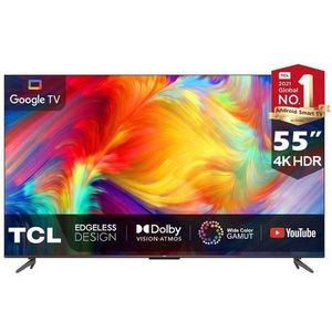 TCL  55Inch V6C UHD 4K HDR Google TV With Dolby Audio HDR 10 – 55V6C (New 2025 Model)