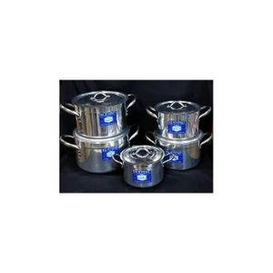 Quality Heavy Duty Aluminium Cookware Set 5pc
