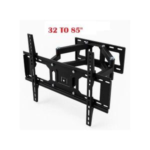 Modern 32"-85" Inches Strong Double Arm TV Bracket Full Motion Elegant Design Tv Mount/ Tv Stands Suitable for 32" to 85" TV Set 