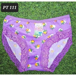 6 Pack High Quality Floral Girls Cotton Panties/underwear