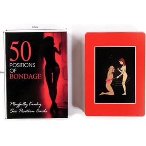 50 position bondage  card 