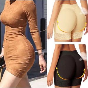 Sexy Hip Lifting Underwear for Women Thickened Fake Butt Nylon